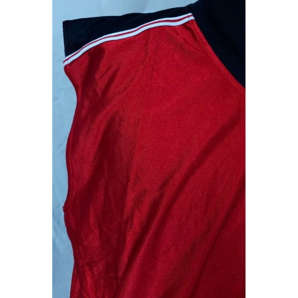 Chase Authentics Dale Earnhardt Jr 8 Large Red V-Neck Nascar Sleeveless Shirt - Picture 2 of 15